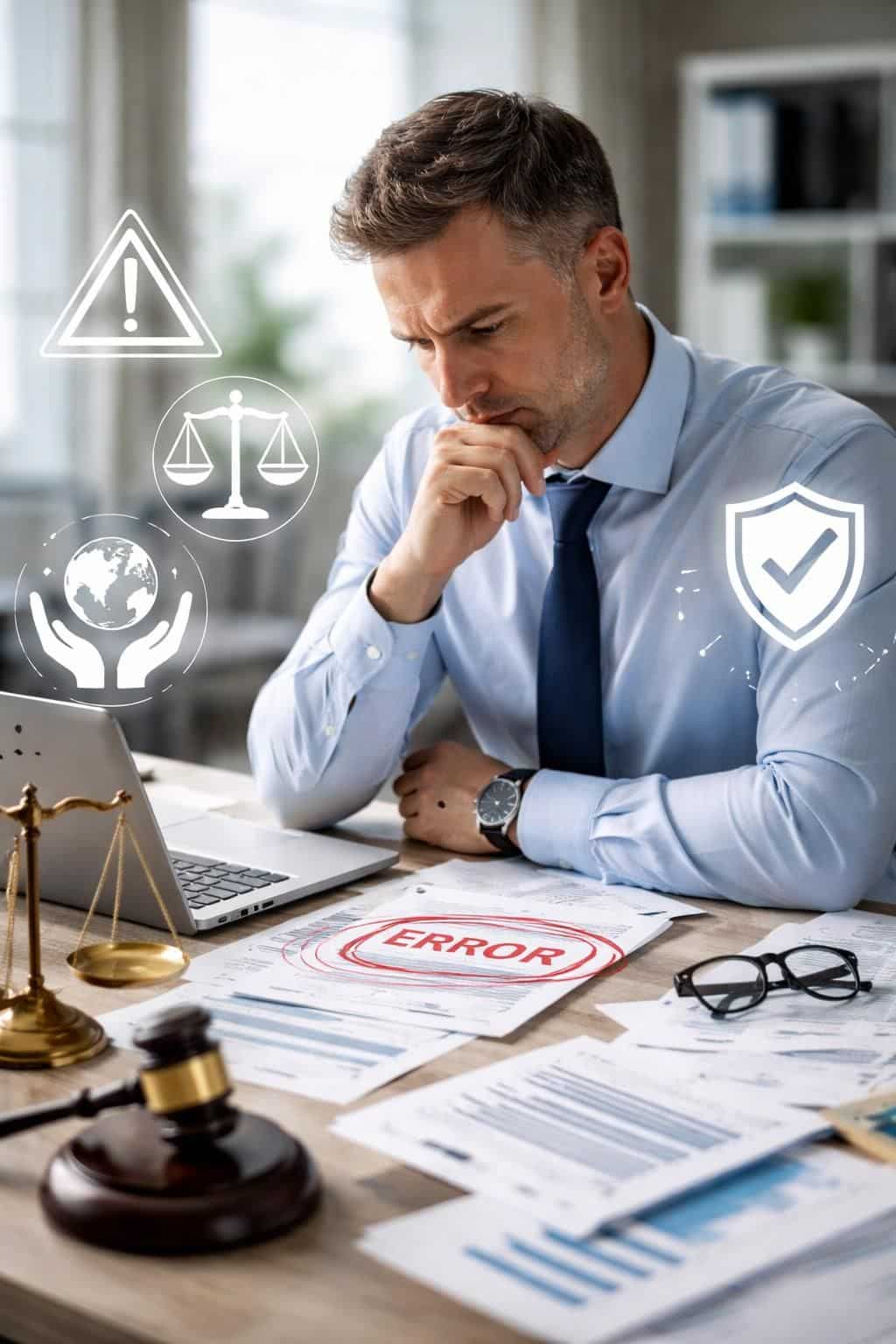 découvrez les implications de l'erreur professionnelle sur la responsabilité personnelle et comment mieux comprendre vos obligations légales.