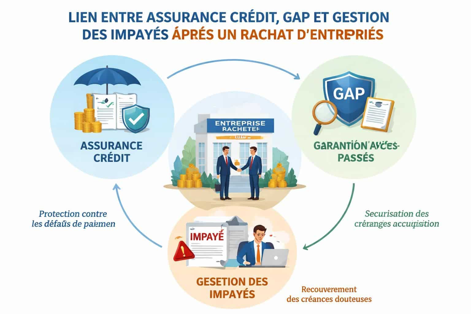 d&eacute;couvrez comment l'assurance cr&eacute;dit prot&egrave;ge votre entreprise contre les risques de d&eacute;faillance client apr&egrave;s un rachat d&rsquo;entreprise et s&eacute;curise vos transactions commerciales.