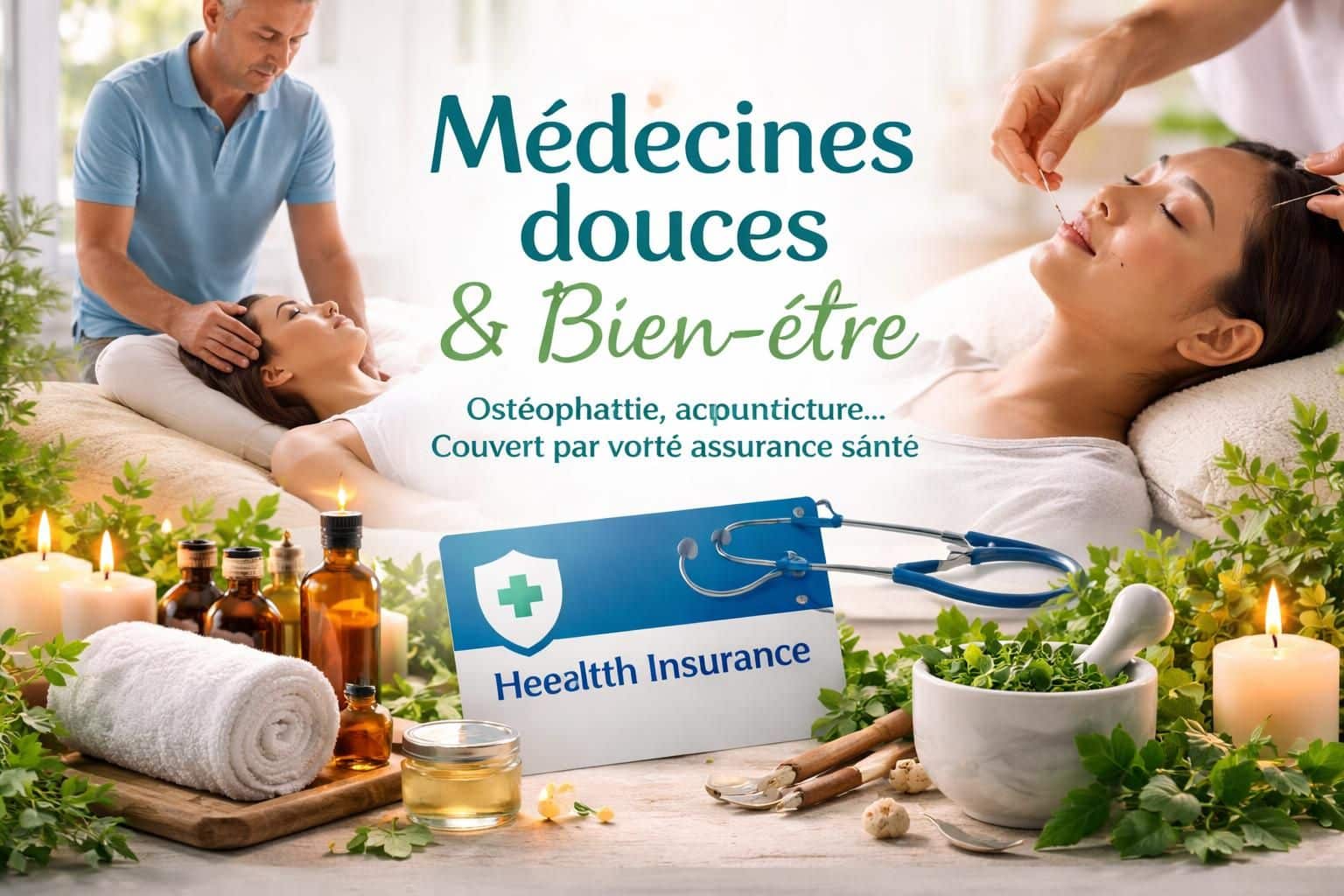 d&eacute;couvrez si les m&eacute;decines douces sont r&eacute;ellement prises en charge par les assurances et quelles sont les options disponibles pour b&eacute;n&eacute;ficier de ces soins alternatifs.